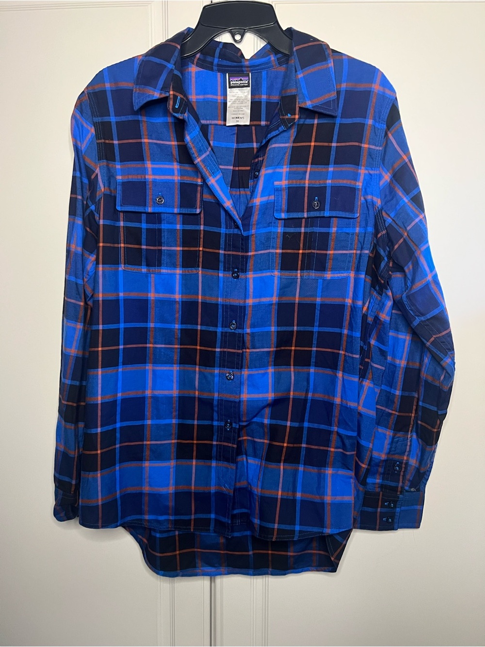 Patagonia Featherstone Shirt Blue Plaid - Picture 3 of 12